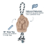 TALL TAILS 16" Natural Top Grain Leather Big Foot Tug Toy