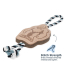 TALL TAILS 16" Natural Top Grain Leather Big Foot Tug Toy
