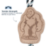 TALL TAILS 16" Natural Top Grain Leather Big Foot Tug Toy