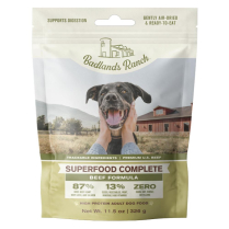 BADLANDS Ranch SUPERFOOD COMPLETE Dog AIR DRIED Beef 326g