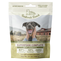 BADLANDS Ranch SUPERFOOD COMPLETE Dog AIR DRIED Beef 680g