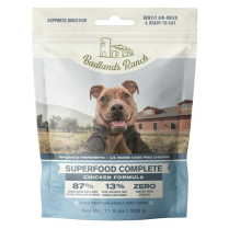 BADLANDS Ranch SUPERFOOD COMPLETE Dog AIR DRIED Chicken 326g