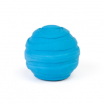 BUDZ Dog Toy Latex w/ Squeaker - Ball Mini Blue 1.9"