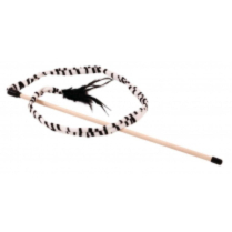 BUDZ Cat Toy Swing Stick - Zebra 49"