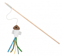 BUDZ Cat Toy Swing Stick - Jelly Fish Beige 49"