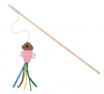 BUDZ Cat Toy Swing Stick - Jelly Fish Pink 49"
