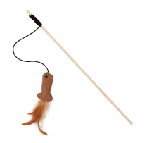 BUDZ Cat Toy Swing Stick - Fish Eco 49"
