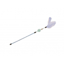 BUDZ Cat Toy Feather - Cotton Candy Single Ball 14" (12ct)