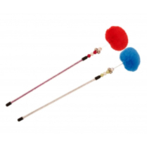 BUDZ Cat Toy Feather - Cardinal 14" (12ct)