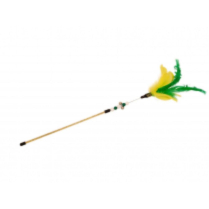 BUDZ Cat Toy Feather - Budgie 14" (12ct)