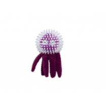 BUDZ Dog Toy in a Toy - Purple Octopus 9"