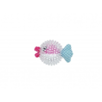 BUDZ Toy In A Toy For Dog BLUE FISH