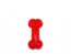 BUDZ Dog Toy Rubber - Spiked Bone Red 4"