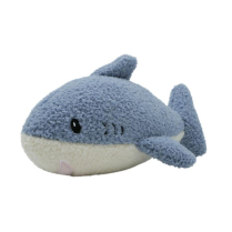 BUDZ Dog Toy Plush - Compact Shark 9"