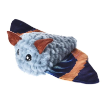 BUDZ Dog Toy Plush - Moth Blue 11"