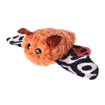 BUDZ Dog Toy Plush - Moth Orange 11"