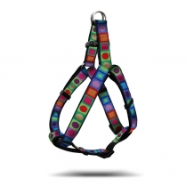 WOOF Concept Step-In Harness Kaleidoscope Large