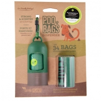 DEFINE Planet POO BAGS  Leash Dispenser with 34 bags