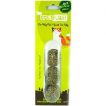 DEFINE Planet Catnip Active Balls 3ct