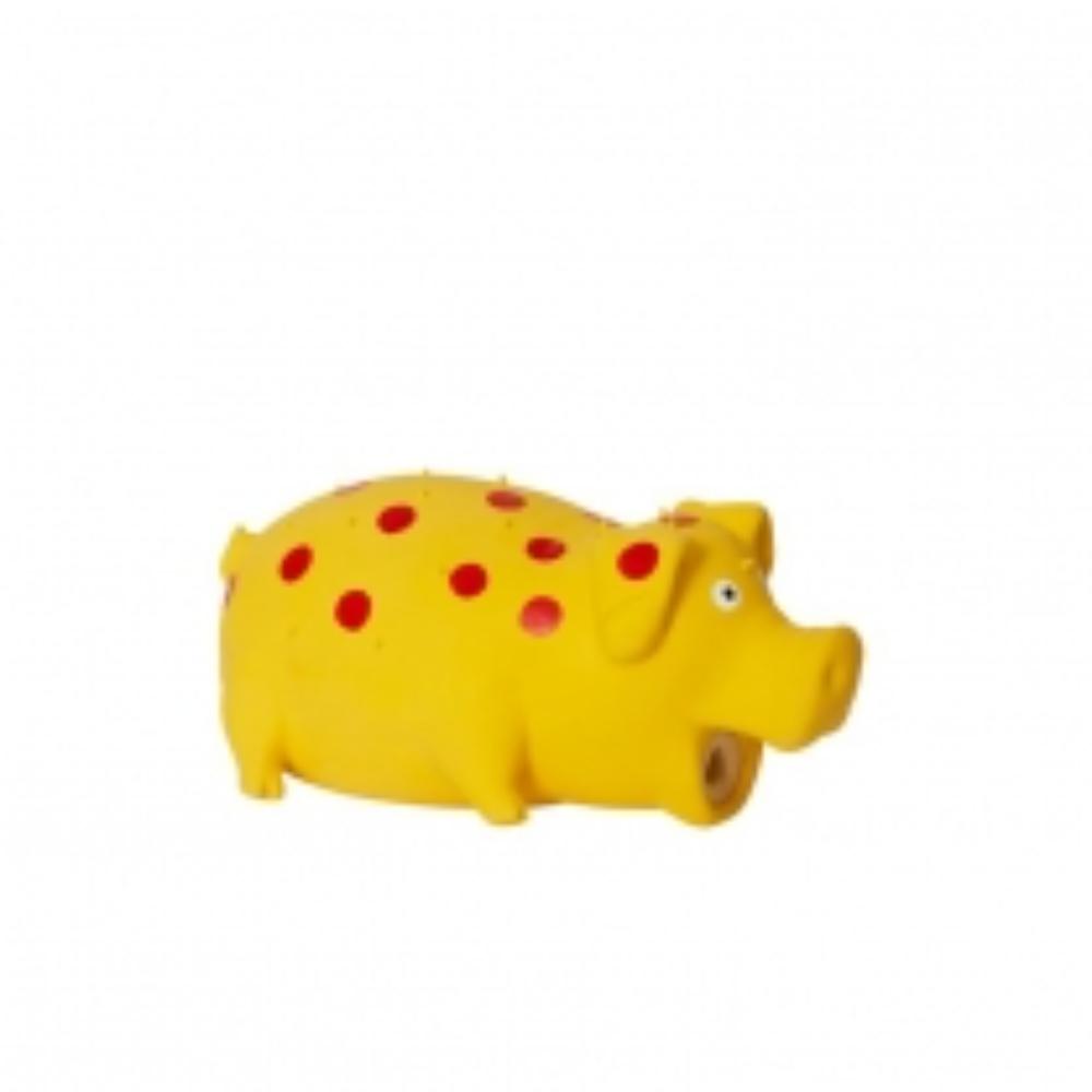 Bud'z Latex Dog Toy, Pig, 8