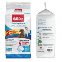 BUDZ Puppy Pads Training Mat 22"x22" (50ct)