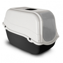 BERGAMO Litter Pan Romeo w/Top w/Filter Dark Grey
