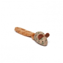 BUDZ Cat Toy Plush - Mouse with Giant Tail 12"