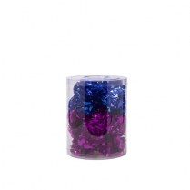 BUDZ Cat Toy Display Jar - Colour Paper Crinkle Balls (24ct)