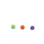 BUDZ Cat Toy Display Jar - Coloured Pompoms (60ct)