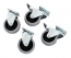 BERGAMO Wheels for Pet Carrier Bracco sets of 4