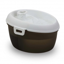 H2O Drinking Fountain for Cat 1-2L BLACK and WHITE
