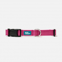 WOOF Concept Collar Basics Raspberry Large