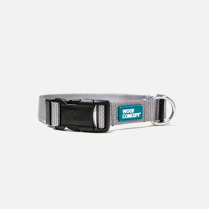 WOOF Concept Collar Basics Argent Small