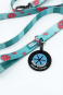 WOOF Concept Poopbag Holder Vinyl Turquoise One Size
