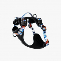 WOOF Concept Max Control Mesh Harness Koi Large