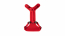 GF PET Travel Harness - RED - M