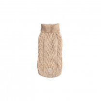 GF PET Chalet Sweater - OATMEAL - 4XL