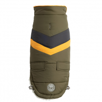 GF PET ALPINE PUFFER - DARK KHAKI - 3XL
