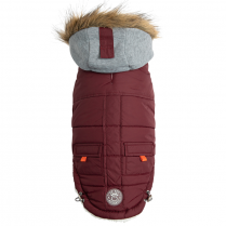 GF PET - WINTER SAILOR PARKA - BURGUNDY - 2XL  (MDISC)