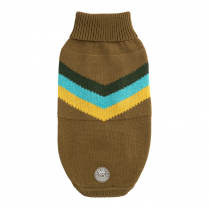 GF PET ALPINE SWEATER - DARK KHAKI - L