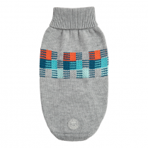 GF PET WINTER SAILOR SWEATER - GREY MIX - XL