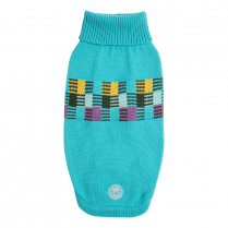 GF PET WINTER SAILOR SWEATER - AQUA - 3XL