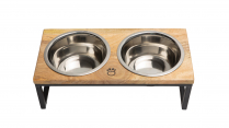 GF PET Wood & Metal Feeder - L TALL