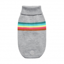 GF PET Retro Sweater GREY MIX 2XL