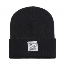 GF PET Human Beanie BLACK O/S