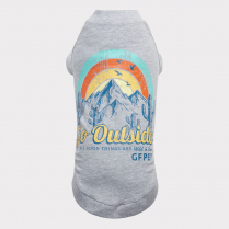 GF PET Graphic Tee Heather GREY 3XL