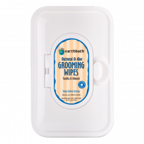EARTHBATH Grooming Wipes Oatmeal and Aloe 100ct
