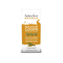 SELECTIVE NATURALS Snack MEADOW LOOPS Rabbit 4/80g