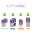 LITTER GENIE Eco Jumbo Refill Compostable Film 28ft