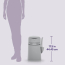 LITTER GENIE Cat Disposal System w/Scoop, Holder & Refill